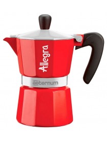 Bialetti "Aeternum Allegra", 3 порции, красная